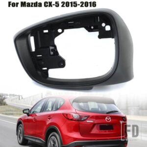サイドミラーカバーマツダ CX-5 2015 2016 CX-3 2016-2018 2019 バックミラーハウジングフレームキャップケースカーアクセサリー