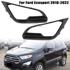 フォード ECOSPORT 2018 2019-2021 フロントフォグライトカバーフォグランプヘッドライト装飾フレームステッカートリムスタイリングアクセサリー