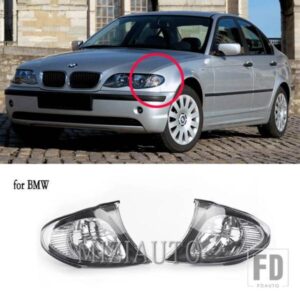 BMW E46 3 シリーズ 2002-2005 コーナーライトウィンカーライトヘッドライトヘッドランプアクセサリー部品 63137165859 63137165860
