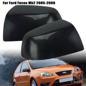 リアビューサイドミラーカバーフォードフォーカス MK2 2005 2006 2007 2008 トリムサイドウイングケースミラーキャップハウジングアクセサリー