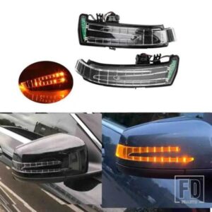 LED リアビューサイドミラーウィンカーライトサイドリピーターランプウインカー メルセデスベンツ W221 W204 W212 W176 W246 X156 C204 C117用