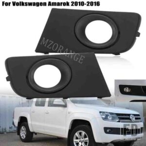VW AMAROK 2H 2010-20016 フロントバンパーフォグライトカバーフォグランプカバーボックスフレーム穴ヘッドライトベゼルカーアクセサリー