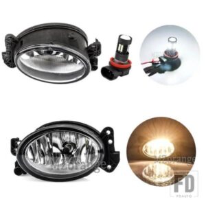 LED フォグランプメルセデス ベンツ W164 W211 W204 W169 2002-38596 ハロゲンヘッドライトフォグランプ DRL アクセサリー