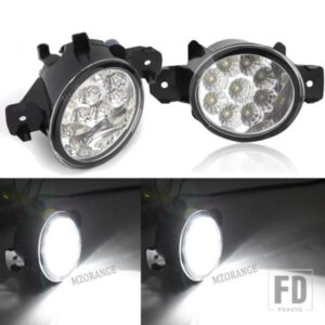 2X フォグランプヘッドライト日産プリメーラエステート WP12 ハッチバック P12 サルーン 2002-2015 フォグライト LED フォグランプハロゲンフォグランプ
