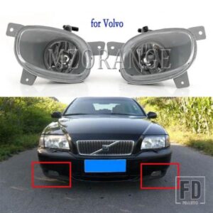 フロントバンパーフォグランプボルボ S80 MK 1999-2006 フォグランプフォグライトアクセサリーパーツバルブ無 8620225