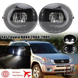 LED フォグランプトヨタ RAV4 2004 2005 ヘッドライト DRL トヨタ 4 ランナーレクサス ES330 2005 2006 フォグランプカーアクセサリー