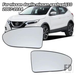 サイドオートカーウイングドアミラーガラス交換用日産キャシュカイ J10 2007-2014 加熱ミラーレンズ EU/AU バージョン 96302BR72A