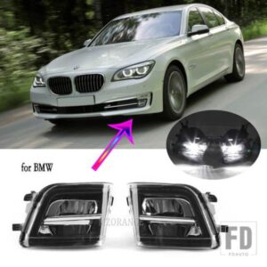 フォグランプ BMW F01 F02 F03 7 シリーズ 730I 740I 750I 760I 740D 750IX 2010-2013 LED ヘッドライトフロントバンパーフォグランプアセンブリ