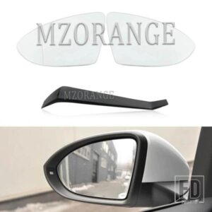 加熱サイドミラーガラス VW ゴルフ 7 MK7 2013-17 リアビューバックミラードアウイングミラーガラス 5G0857521 ASSY