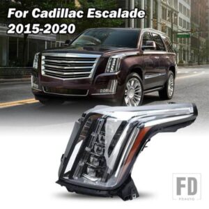 LED ヘッドライトキャデラックエスカレード 2015-20 ヘッドライトランプ DRL ウィンカーライトカーアクセサリー 1PC