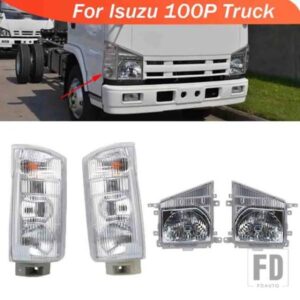 ヘッドライトいすゞ 100P トラック 2007-2024 フロントバンパーヘッドランプサイドマーカーコーナーウィンカーライトランプカーアクセサリー