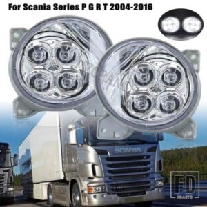 フロントフォグランプスカニア G440 G450 P410 LED フォグランプアセンブリ交換ヘッドライト部品アクセサリー 1 ペア