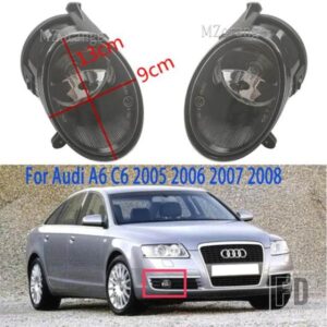 フォグランプアウディ A6 S6 オールロードクワトロ C6 S8 2005 2006 2007 2008 ヘッドライトフロントライトハロゲンフォグランプ DRL アセンブリ