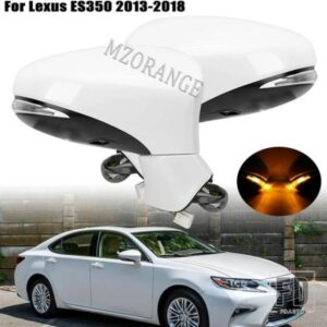 サイドウイングミラーレクサス ES ES350 ES300H 2013-2017 CT IS IS350 IS250 LS GS LED ウィンカーランプドア加熱ミラーライト ASSY