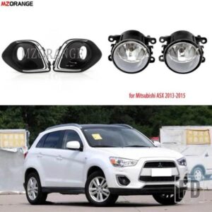 フォグランプ LED ヘッドライト三菱 ASX RVR アウトランダースポーツ 2013 2014 2015 フォグライトカバーグリルハーネススイッチキット