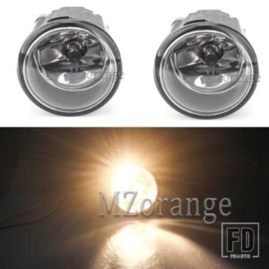 2 個 LED フォグランプ日産エクストレイル T31 ティーダサルーンハッチバックキューブジュークローグ 2004-2015