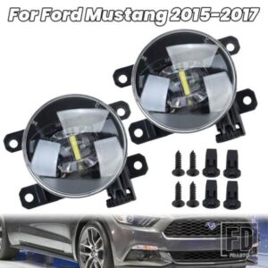 LED フォグランプフォードマスタングフィエスタ 2015 2016 2017 LF10-S フロントバンパーランプ LED ヘッドライトフォグライトフォグランプカーアクセサリー