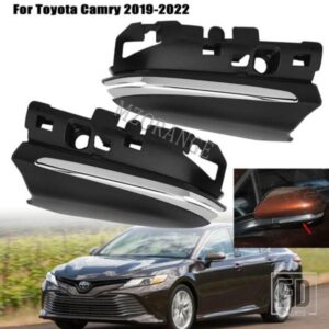 バックミラーボトムカバートリムトヨタカムリアバロン 2019 2020-2022 外装サイドミラーアンダーカバーキャップカーアクセサリー