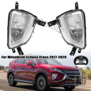 フォグライト三菱エクリプスクロス 2017 2018 19-2020 LED フロントバンパーフォグランプ駆動フォグライトヘッドライトカーアクセサリー