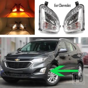 LED フォグランプシボレーエクイノックス 2018 2019 2020 ヘッドライトフォグランプ FOGLIGHT デイタイムランニングランプ ACCESSORIES