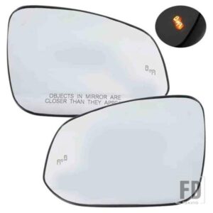 サイドミラーガラストヨタ RAV4 2019-21 タコマ 2016-2021 自動加熱死角ハザードリアミラーカーアクセサリー