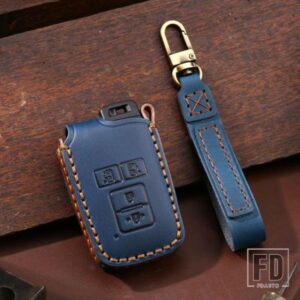 トヨタプリウス CHR アイゴカローラヤリス RAV4 カムリランドクルーザーハイランダープラドオーリスアバロン革キー FOB ケースカバー