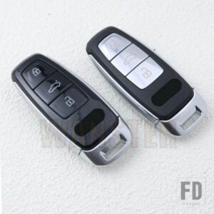 3 ボタンキー FOB ケースハウジングアウディ A6 A6L A4 C8 A7 A8 Q8 2019-24 車リモートキーシェル交換