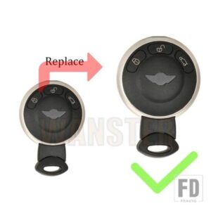 ミニクラブマン R55 カブリオ R57 クープ R58 ロードスター R59 カントリーマン R60 ペースマン R61 用のキーハウジングリモート FOB ケースシェル交換