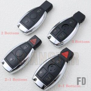 キーハウジングリモートケースシェル交換 メルセデスベンツ W210 W212 E63 W202 W207 A/C/E/S クラス W203 W204 W205 W211 W221 W222 用