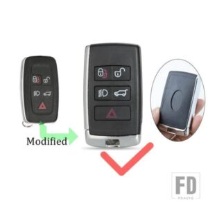 ランドローバー EVOQUE ディスカバリー 4 EVOQUE ジャガー F ペース F タイプ XE XF XJ フリーランダーキーシェルリモート FOB ケースハウジング