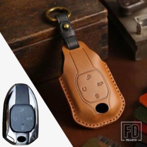 4 5 ボタン LEATHEREHR キーケースカバーキーホルダー 2021-2023 GAC TRUMPCHI M8 GM8 EMPOW J11 J12 J13 J14 J15 J16 GS8 アクセサリー