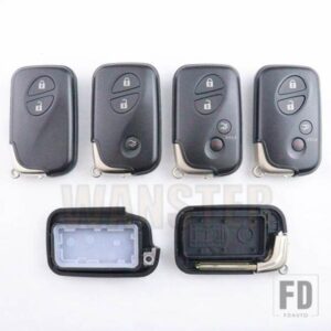 2 3 4 ボタンキー FOB ケースシェルハウジングレクサス IS250 IS300C RX270 CT200H GX400 GX460 ES240 ES350 LS460 GS300 450H 460H