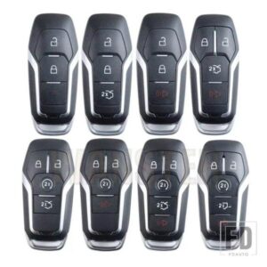 3/4/5 ボタン M3N-A2C31243800 DS7T-15K601-D キー FOB ケースシェルハウジングフォードマスタングエッジエクスプローラーフュージョンモンデオ KUKA