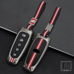 フォードエッジエクスプローラーエスケープフォーカストーラスフレックスリンカーン MKS MKT MKX MKZ ナビゲーター 5 ボタン金属キーカバー FOB