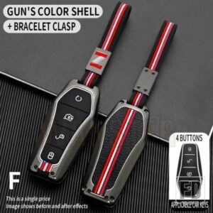 BYD 歌プラス ATTO 3 ハン EV 唐 DM 秦シールイルカ金属キーカバー FOB ケースシェルリモートホルダーキーホルダーアクセサリー