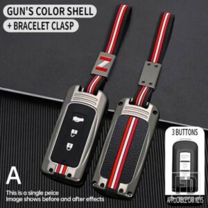 三菱ランサーアウトランダー ASX エクリプスクロスパジェロ将軍キーカバー FOB ケースシェル KEYCHIAN アクセサリー