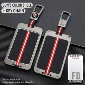 BMW 1 3 5 7 8 シリーズ X1 X3 X5 X6 X7 F30 G20 F34 F31 G30 G01 F15 I3 M4 金属 NFC カードキーカバー FOB ケースシェル