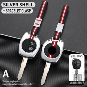 スズキスイフトイグニスヴィターラリアナシアスバレーノ SX4 グランドシアスプレッソセレリオジムニージームニー金属キーカバー FOB ケースシェル