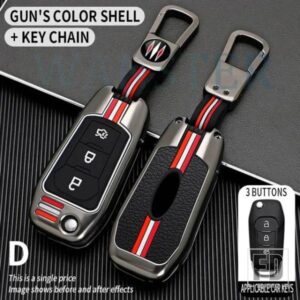 フォードフュージョンフィエスタモンデオ ECOSPORT クーガエスコートエベレストレンジャー F-150 F150 アクセサリー金属キーカバー FOB ケースシェル