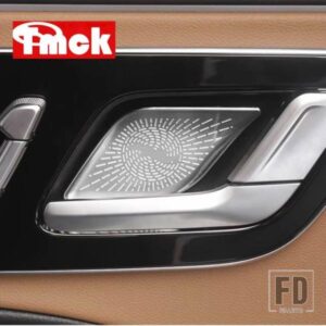 メルセデスベンツ C E S GLC EQE EQS クラス AMG W206 W214 X254 W223 V295 V297 カーアクセサリーインナーハンドルドアボウルカバートリム