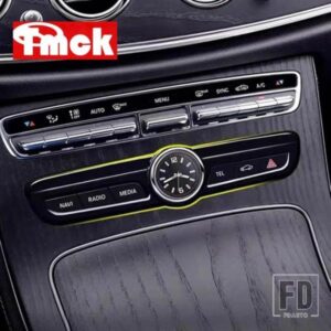 メルセデスベンツ C E GLC クラス W205 W213 X253 2015-2023 カーアクセサリーセンターコンソールギアエアコンクォーツ時計時計