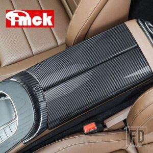 メルセデスベンツ E クラス W213 クーペ C238 W238 AMG E43 E53 E63 2016-2023 カーアクセサリー中央アームレストボックスパネルトリムカバー