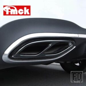 ABS カーアクセサリーマフラーマフラーテールカバートリムメルセデスベンツ CLA クラス C118 W118 CLA180 200 220 250 260 2020-2022 +