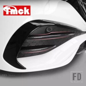 メルセデスベンツ E クラス W214 E200 E220 E260 E300 2024 2025 カーアクセサリーフロントフォグランプライトトリムカバー装飾ストリップ