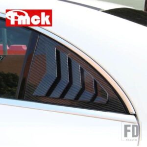 メルセデスベンツ CLA クラス C118 W118 AMG CLA35 CLA45 2020 2021 リアドアルーバー窓三角シャッタートリムカバーステッカー