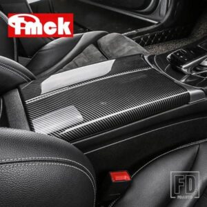 メルセデスベンツ E クラス W213 C クラス W205 GLC X253 センターコンソール片付けアームレストボックスパネルトリムカバーステッカーアクセサリー