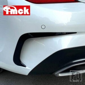 BMW 3 シリーズ G20 G28 318I 320I 325I 330I 2019-21 カーアクセサリーリアバンパーリップスポイラーエアベントアウトレットカバートリム