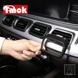 メルセデスベンツ GLE GLS クラス W167 V167 クーペ C167 X167 2020-2025 カーアクセサリー中央制御エアアウトカバートリムフレーム