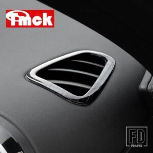 メルセデスベンツ C クラス W206 C200 C220 C260 C300 2022 + ステンレスカーアクセサリーダッシュボードエアアウトレットベントトリムカバー