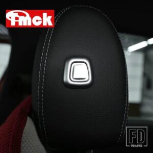 メルセデスベンツ A B GLE GLS GLB クラス W177 W167 W247 2019 2020 カーアクセサリーヘッドレスト昇降ボタン調整カバートリム